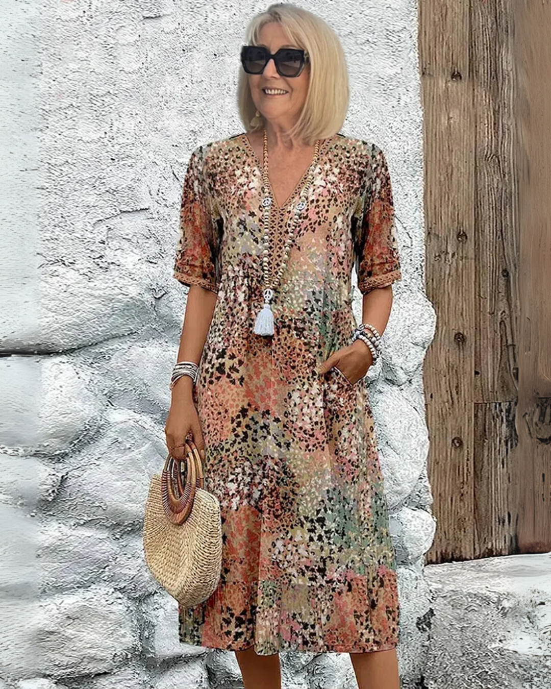 Isabeau | Rochie Midi cu Model