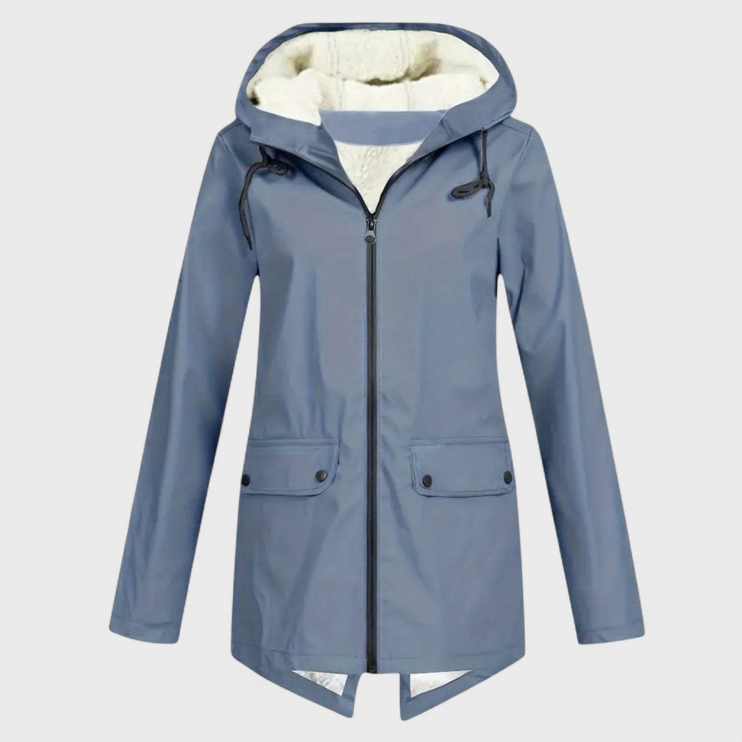 Astrid - Parka impermeabilă căptușită cu fleece