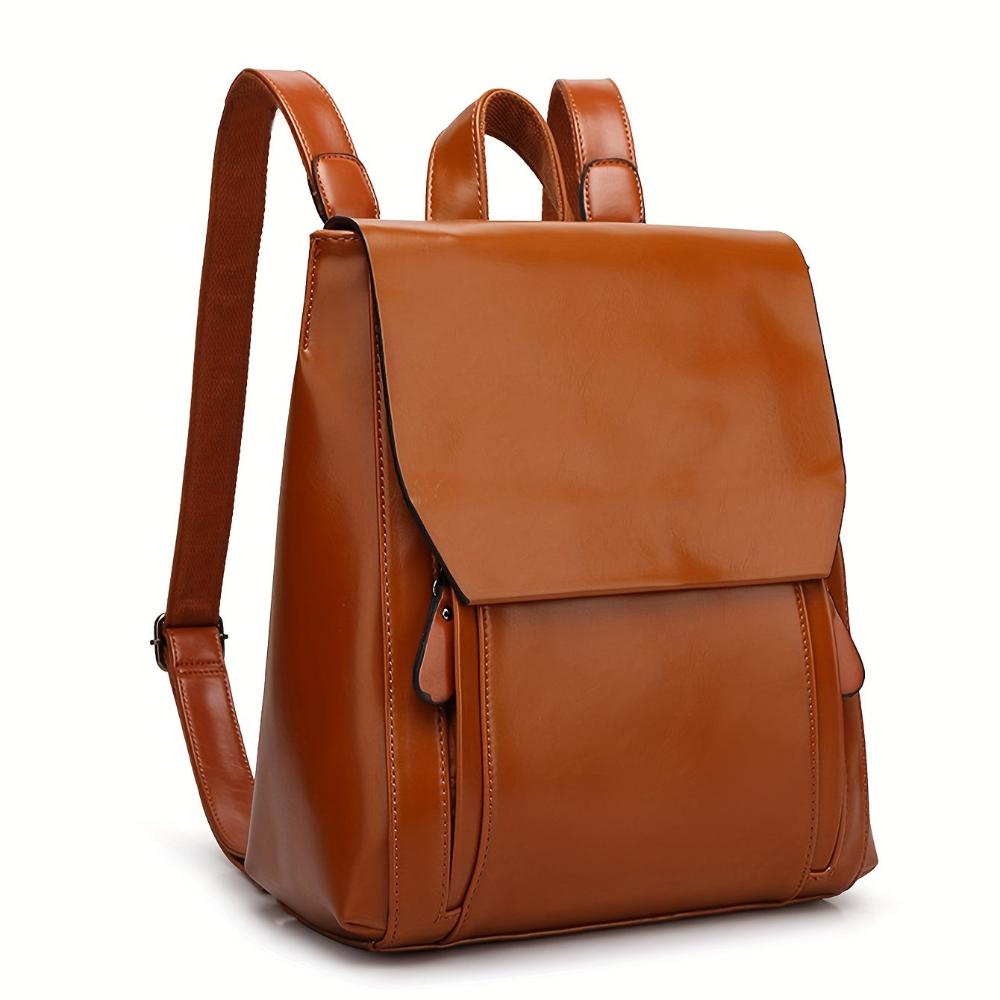 Hannelore – Rucsac Vintage cu Model Matlasat și Geantă de Mână