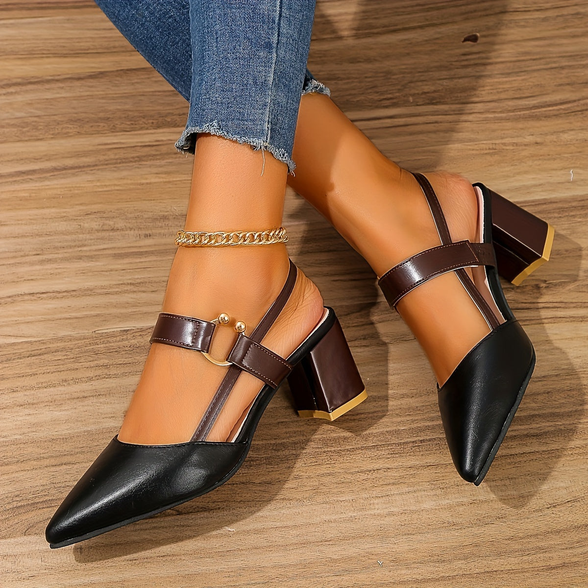 Marie™ | Pantofi Eleganți cu Toc pentru Toamnă