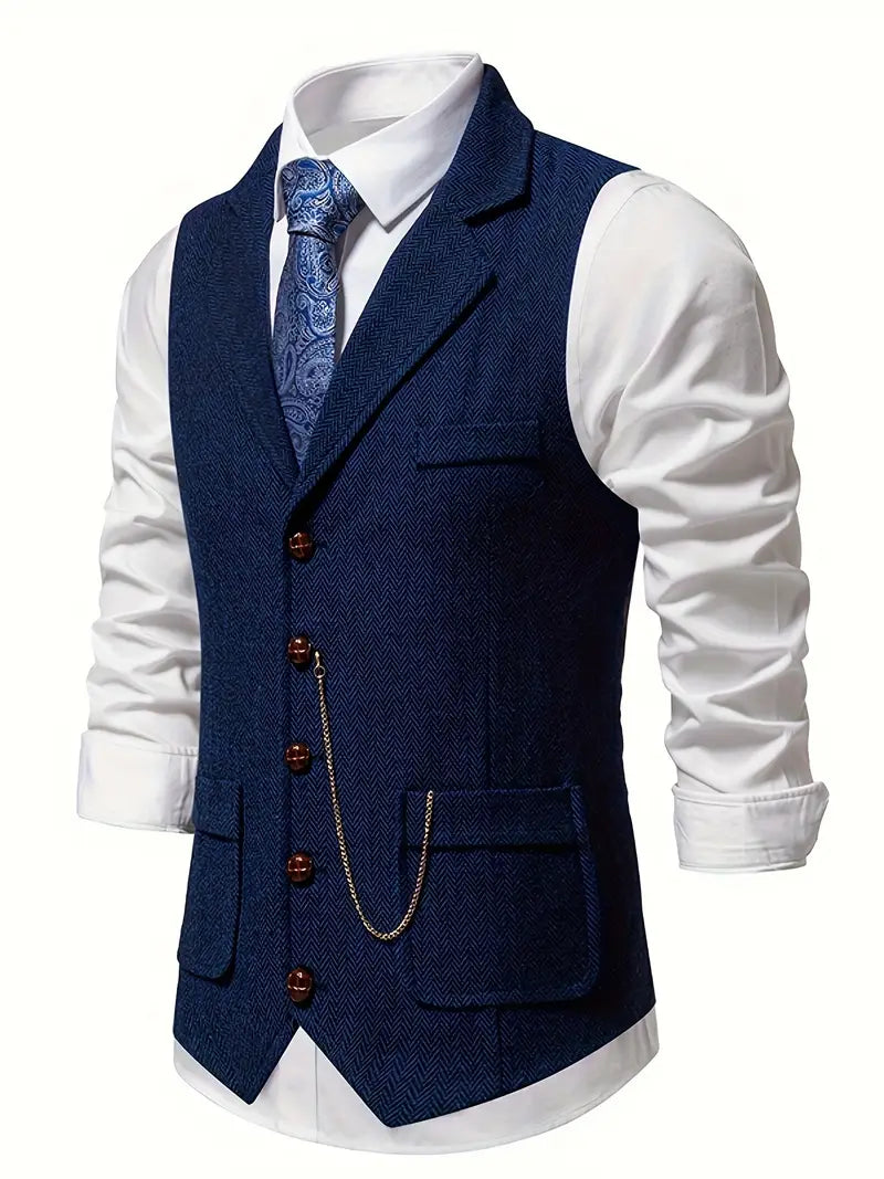 Gradasso™ | Vestă Premium din Tweed de Înaltă Calitate