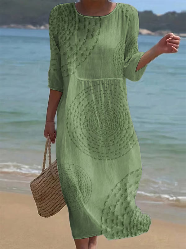 Mira Punto | Rochie de vară cu textură delicată