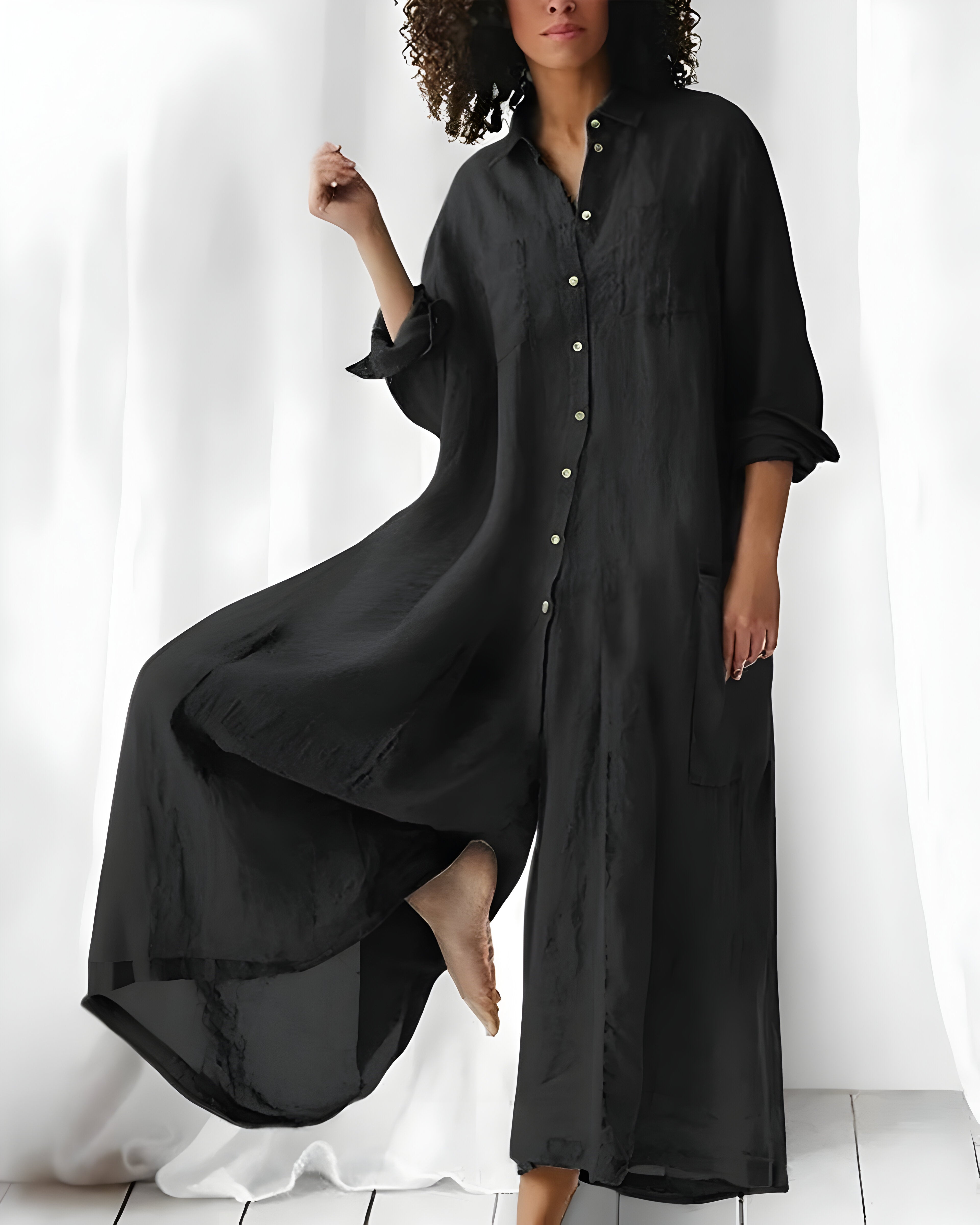 Rochie Întreagă Aerisită de Vară