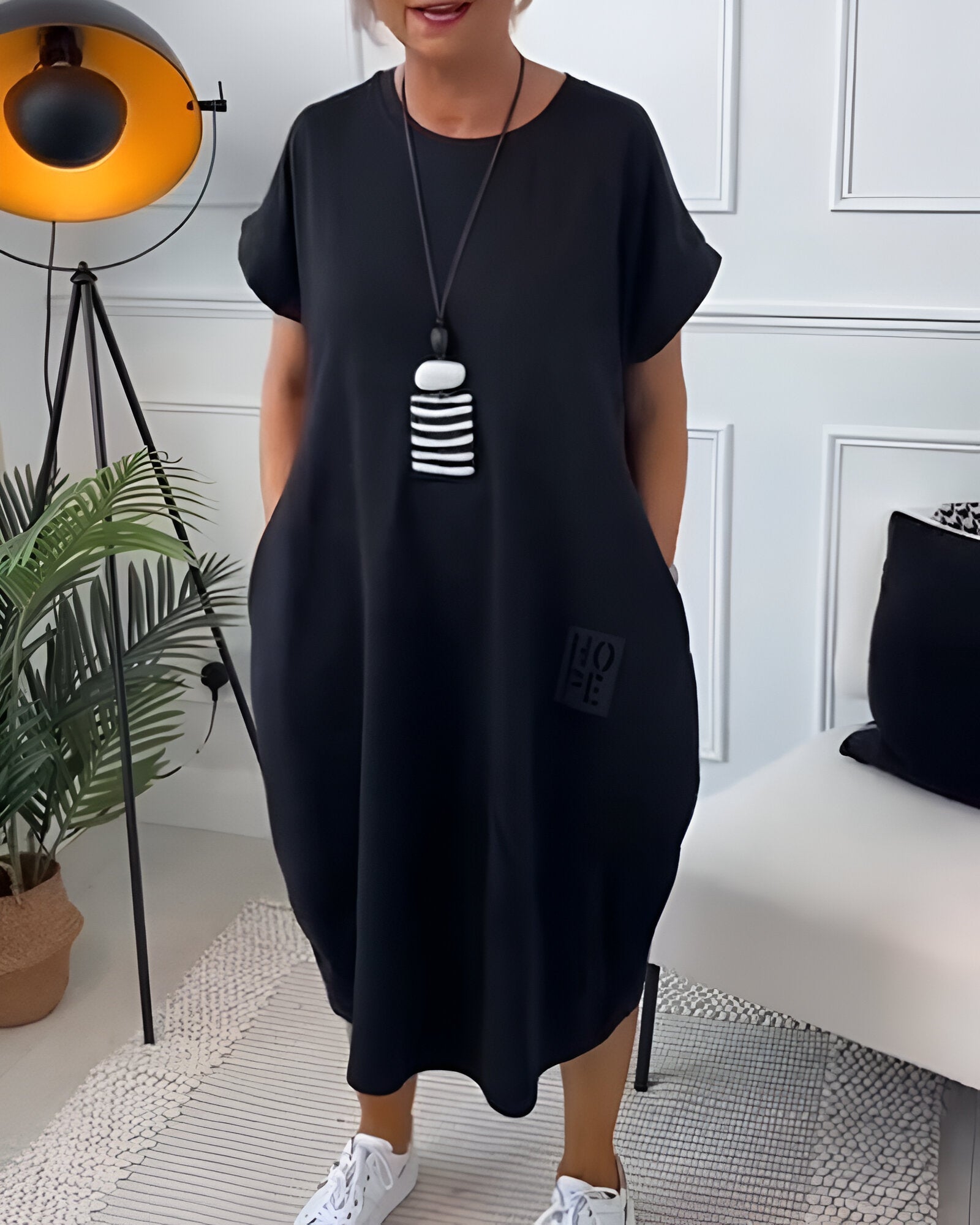Ineke™ | Rochie Hoodie Confortabilă