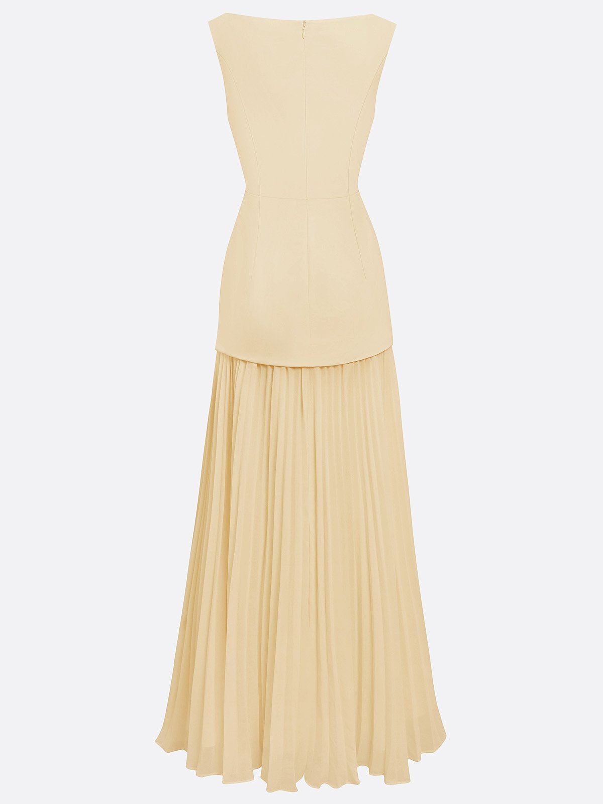 ELVIRA | Rochie lungă plisată de design
