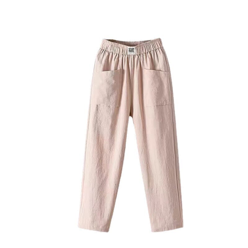 OLIVIA™ - Pantaloni din amestec de in