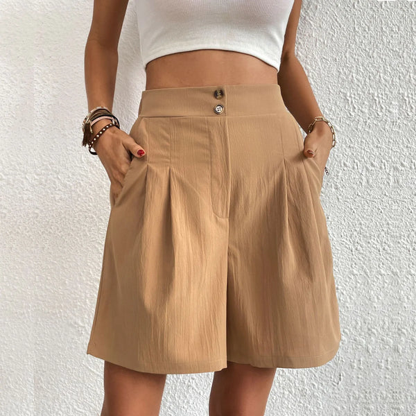 JUNE™ - PANTALONI SCURȚI FEMININI STILATI ȘI CONFORTABILI