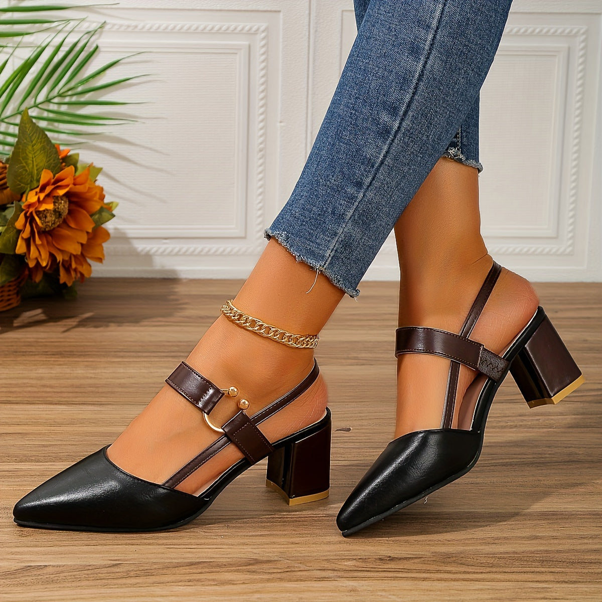 Marie™ | Pantofi Eleganți cu Toc pentru Toamnă