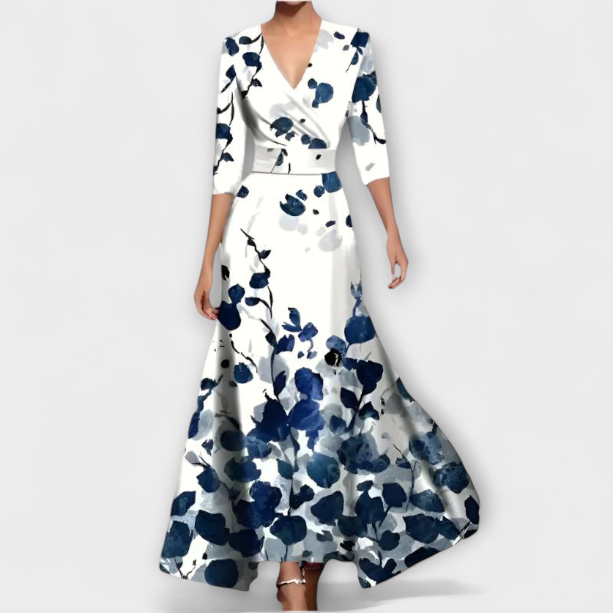 Alma - Rochie pentru dame cu design elegant al mânecilor
