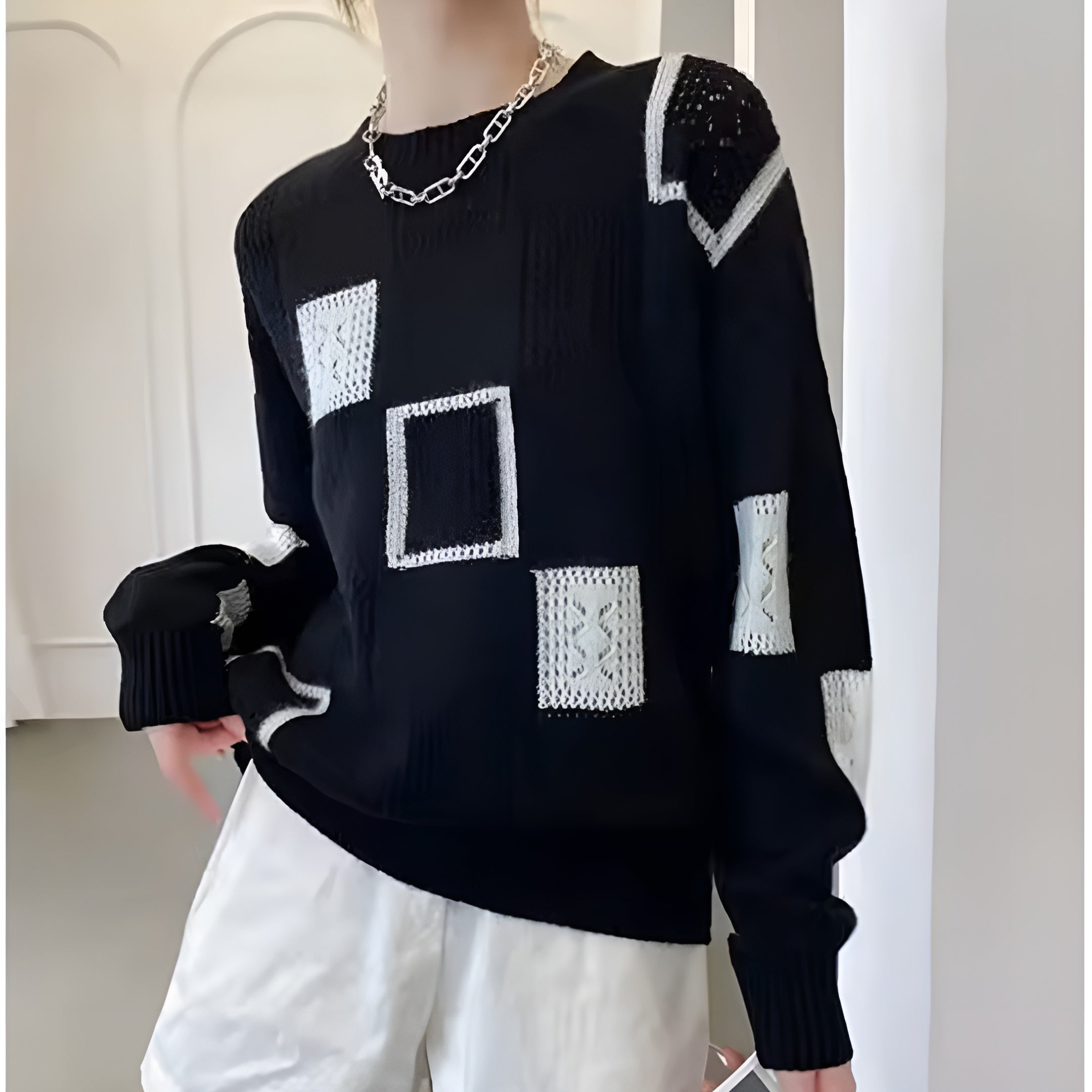 Alida – Pulover tricotat