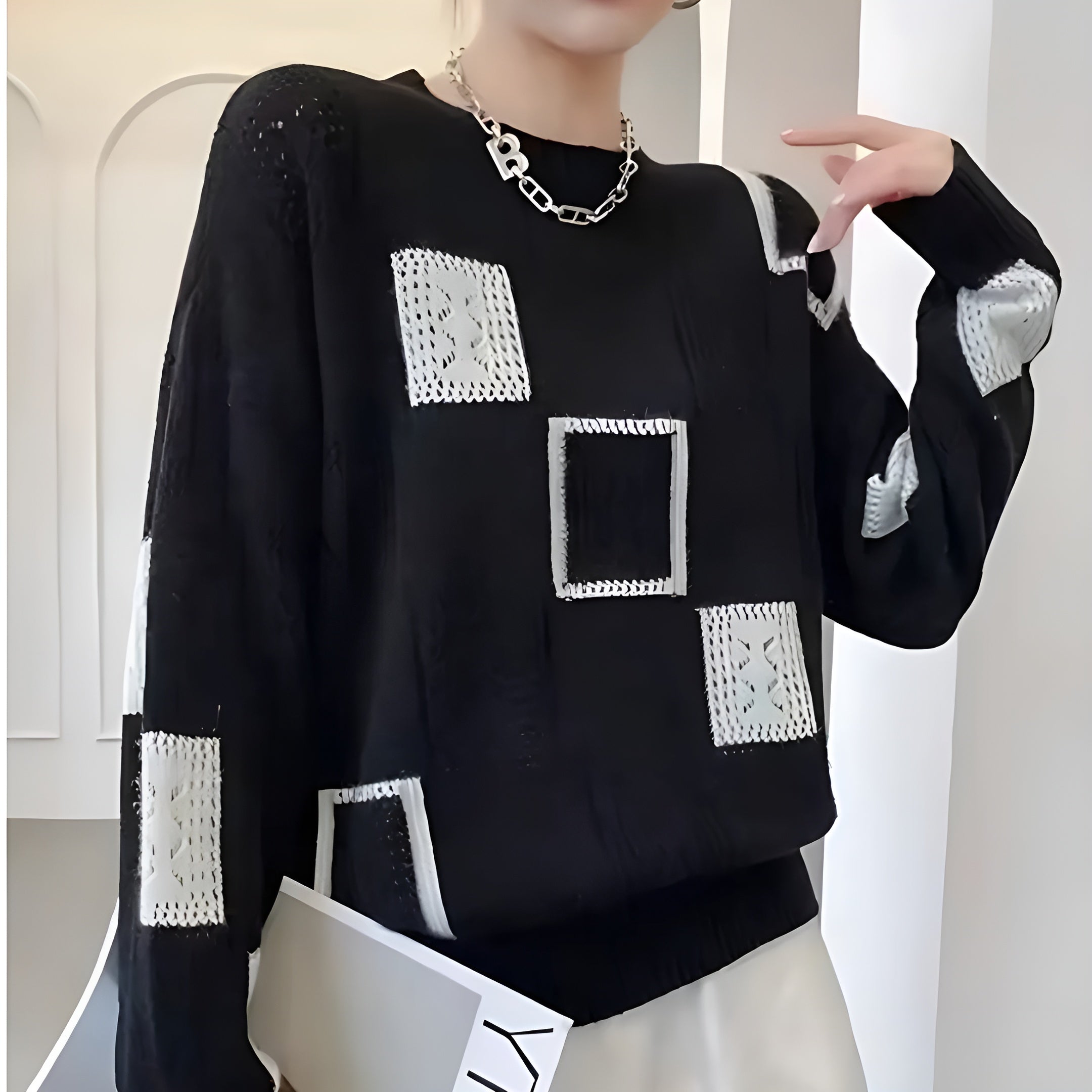 Alida – Pulover tricotat