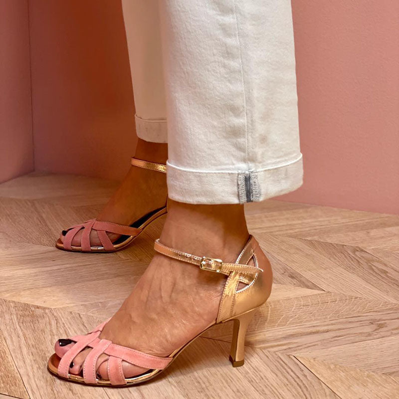 Elena™ | Sandale cu toc stiletto