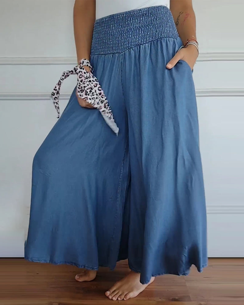 MIRA - Pantaloni cu talie elastică