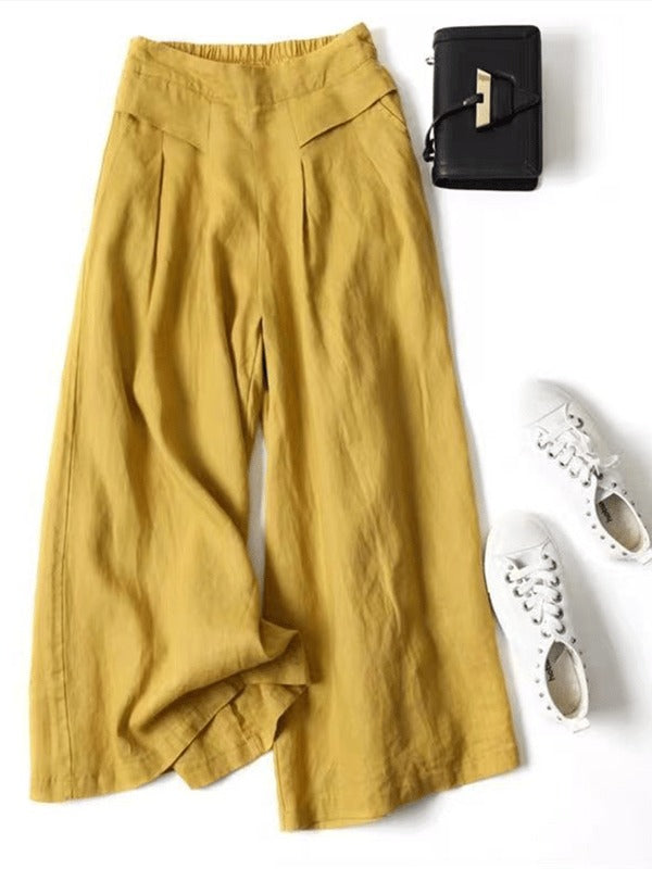 Elyne™ - Pantaloni largi cu pantaloni lărgi