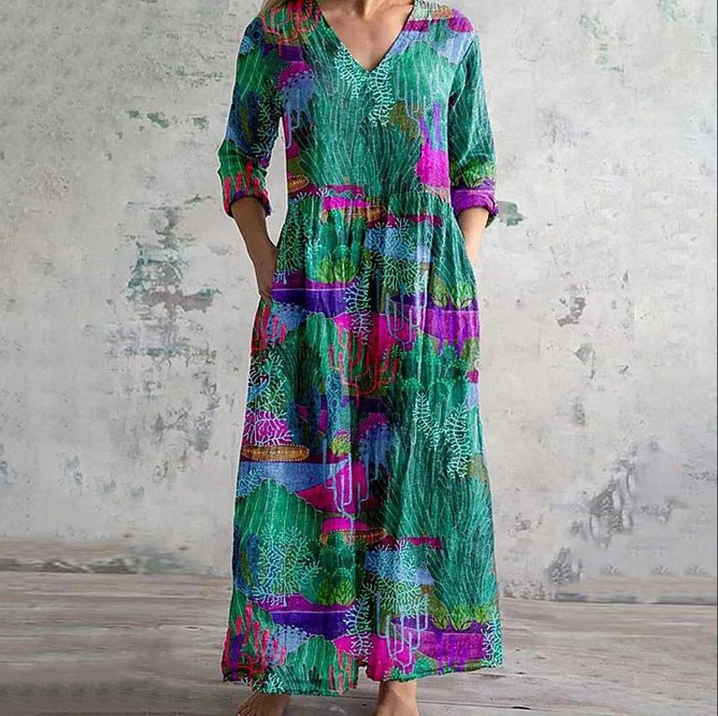 Celeste™  | Rochie maxi