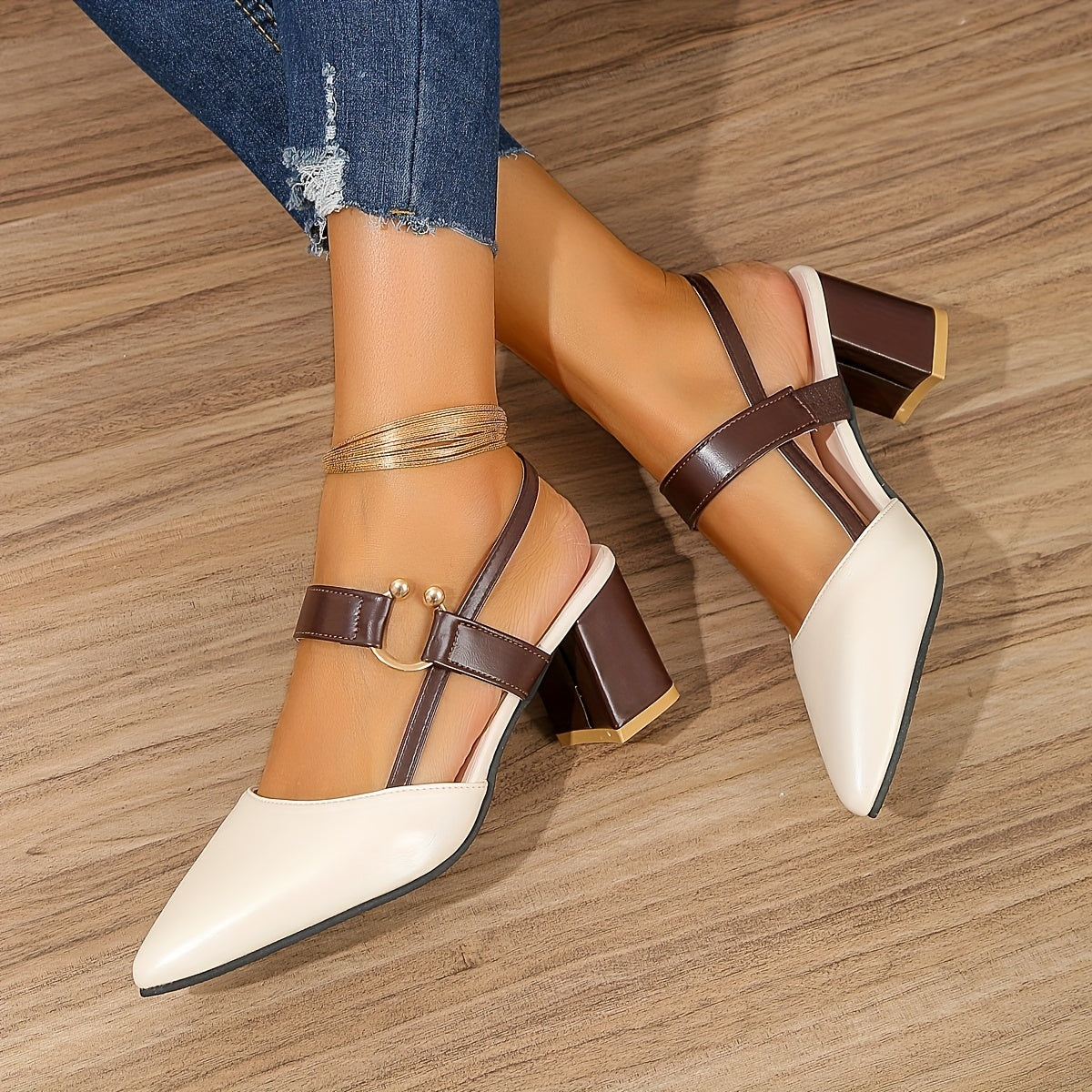 Marie™ | Pantofi Eleganți cu Toc pentru Toamnă