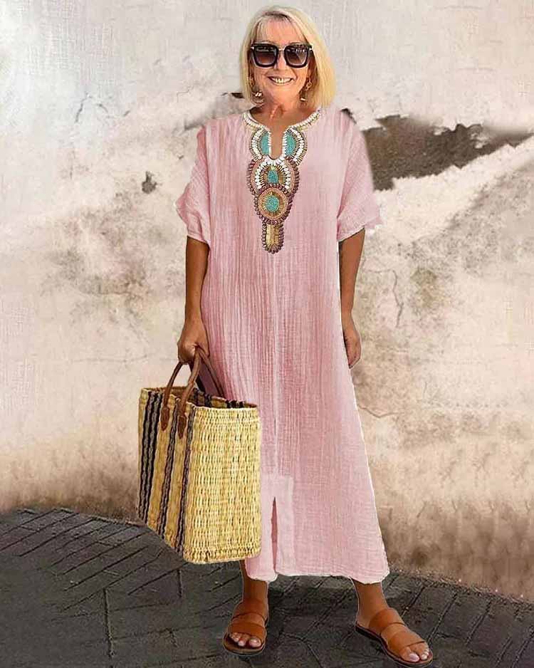 Leilany | Rochie de Frumusețe Brodată