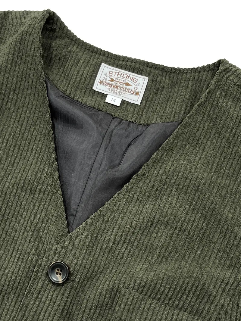 Verney™ | Vestă Elegantă din Catifea