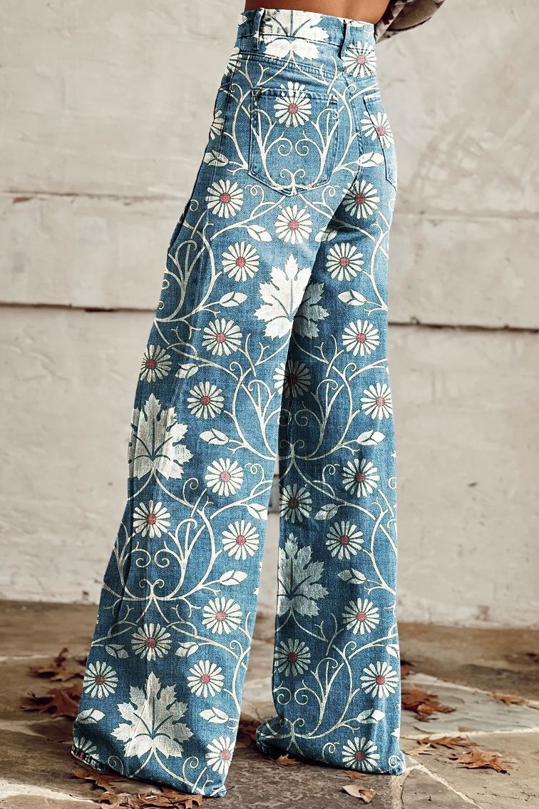 Margherita - Pantaloni Ikonici Boho Chic