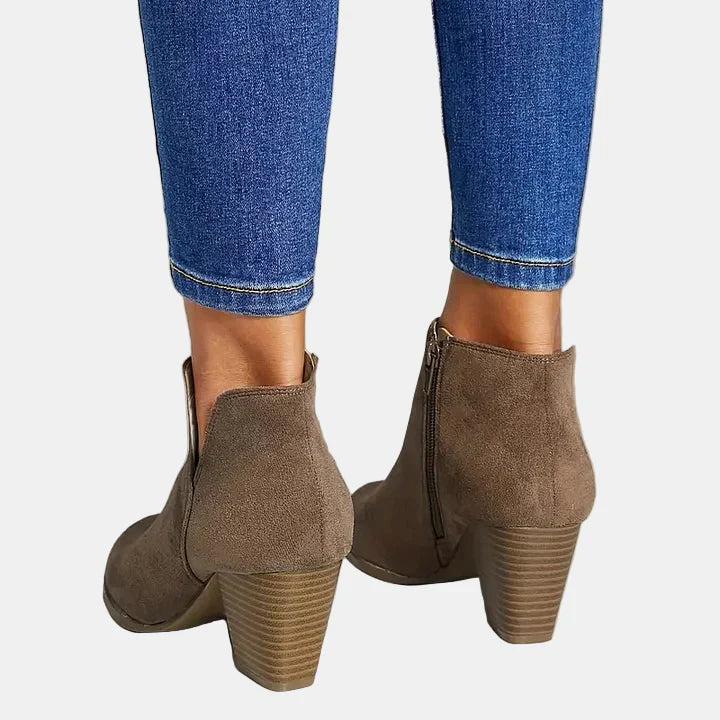 Hailey | Botine cu toc bloc