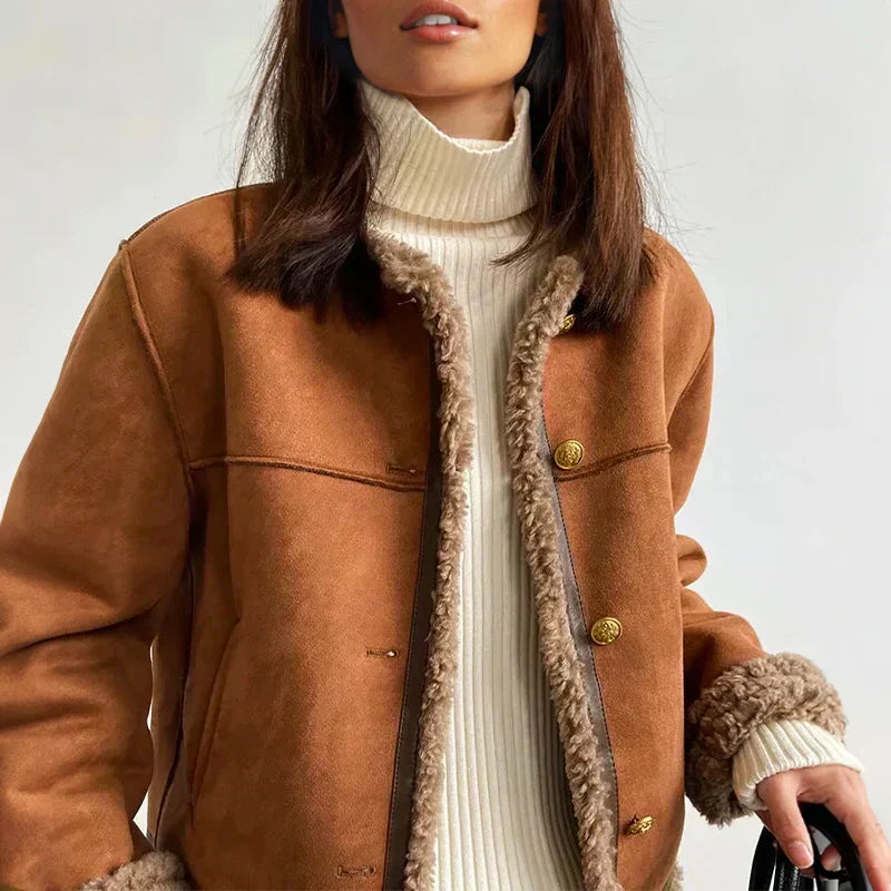 CHARLIE™ | JACKET DIN PIELĂ CĂLDUȚĂ ȘI RAFFINATĂ