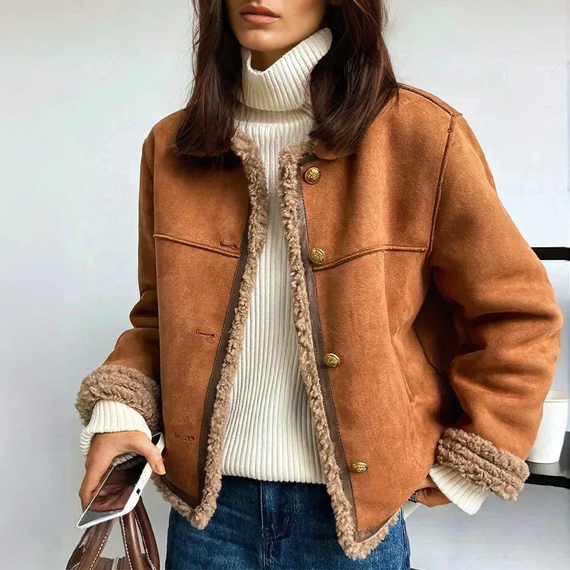 CHARLIE™ | JACKET DIN PIELĂ CĂLDUȚĂ ȘI RAFFINATĂ