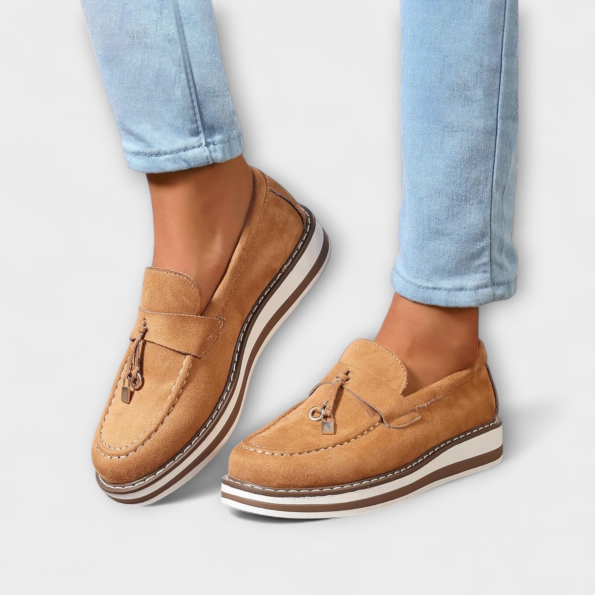 Savrani™ | Mocasini Casual cu Vârful Rotund