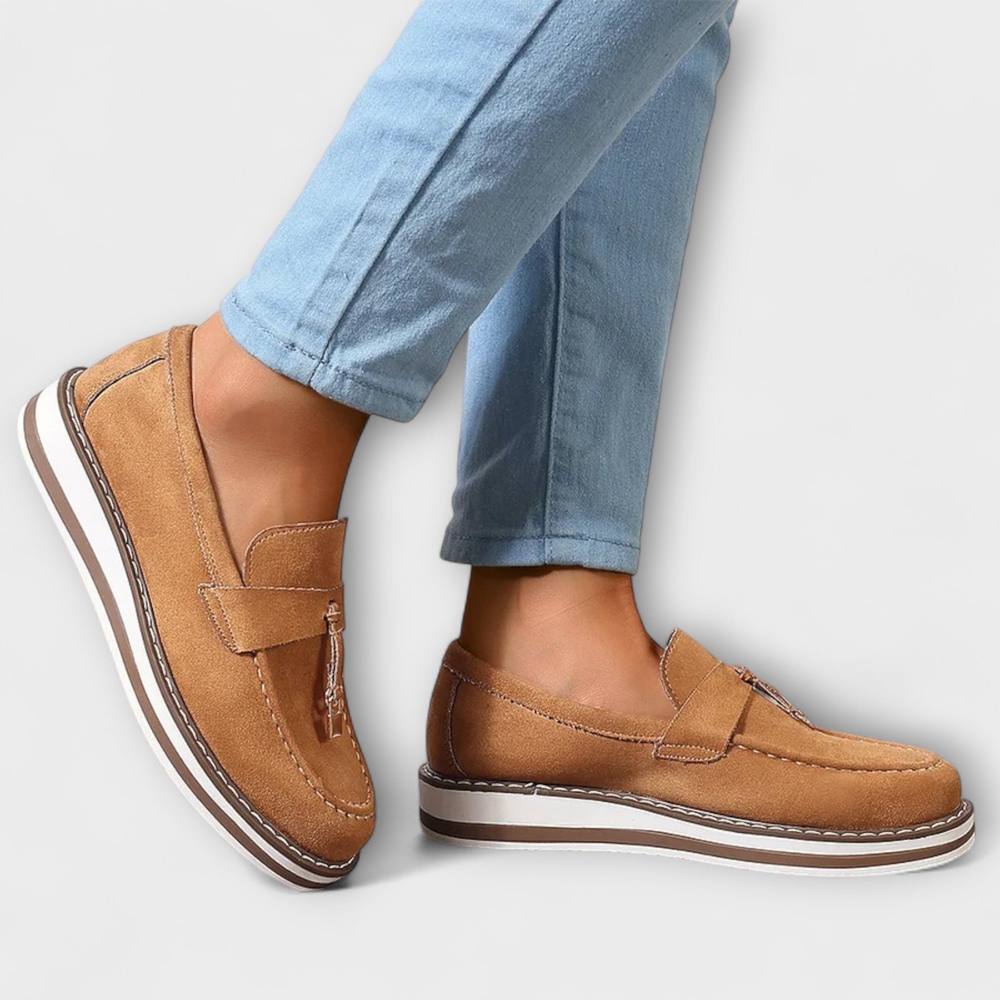 Savrani™ | Mocasini Casual cu Vârful Rotund