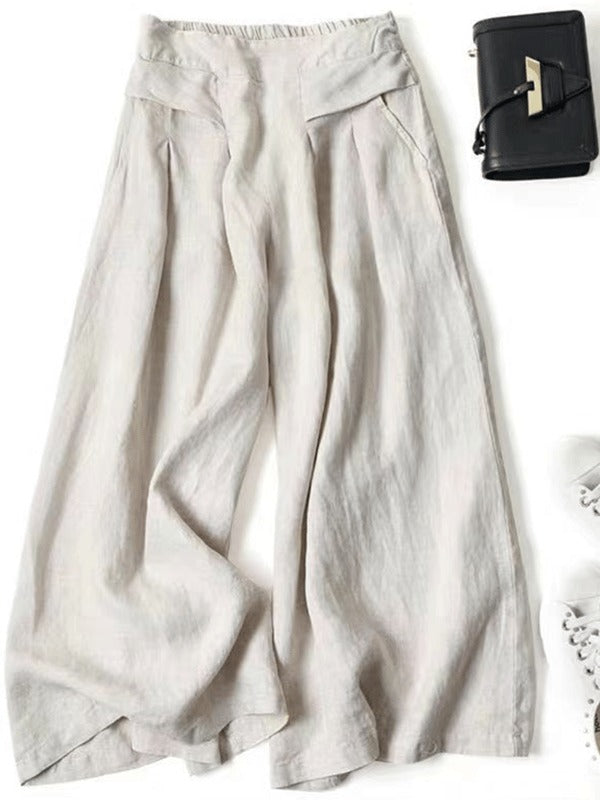 Elyne™ - Pantaloni largi cu pantaloni lărgi
