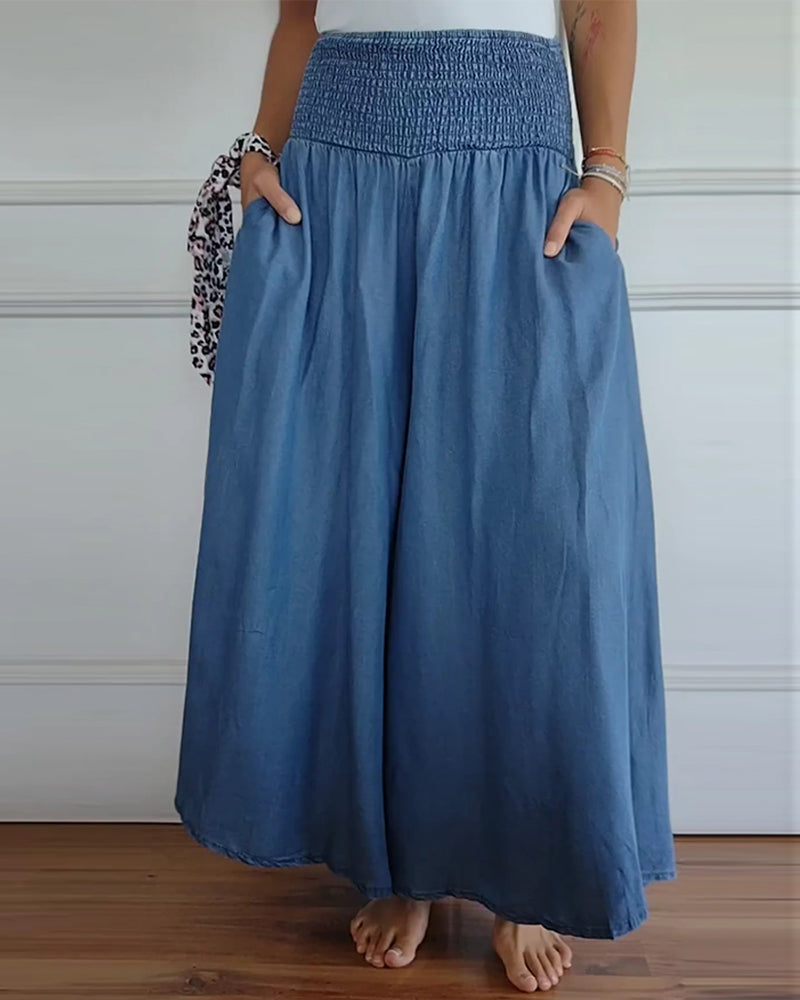 MIRA - Pantaloni cu talie elastică