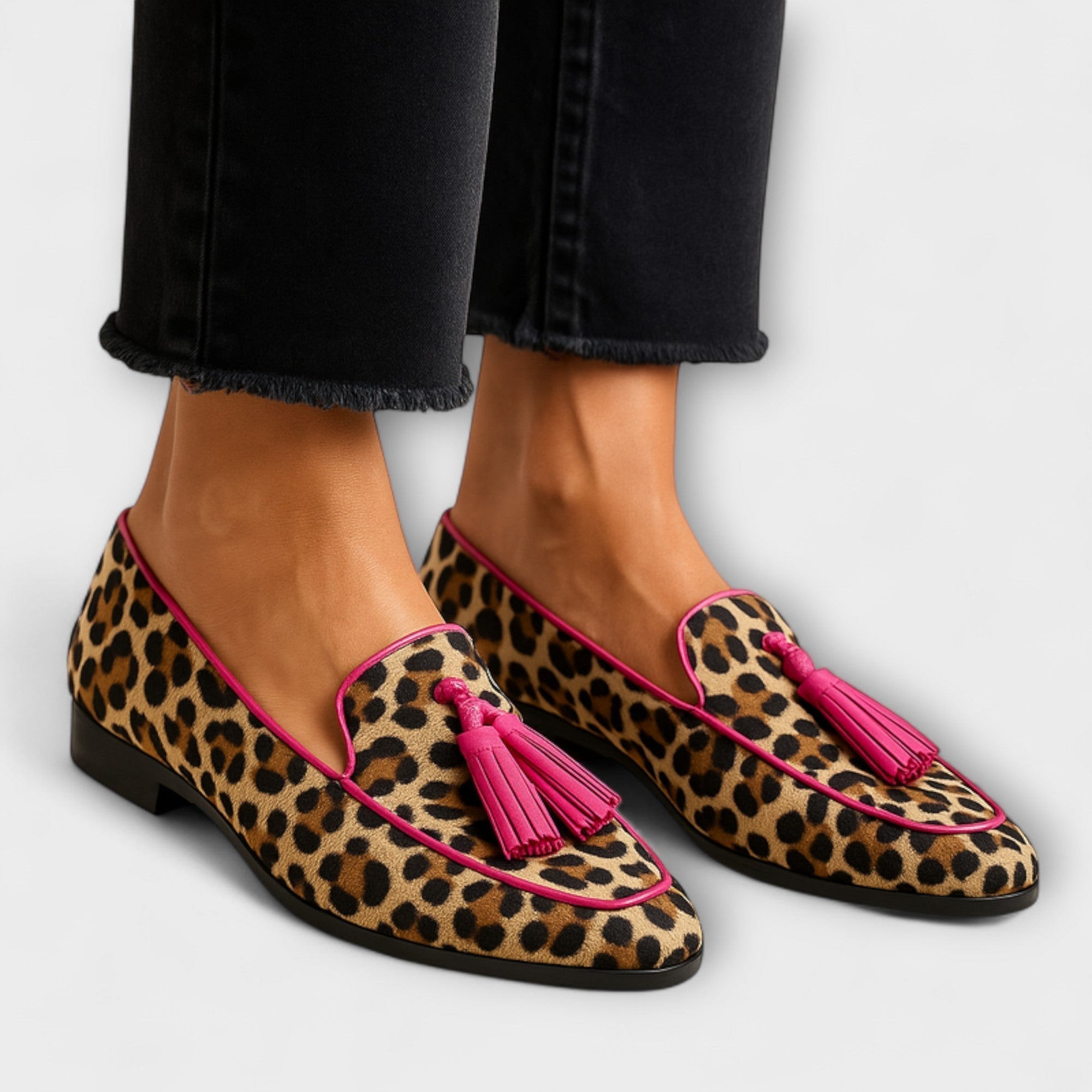 Savrani™ | Mocasin cu Franjuri