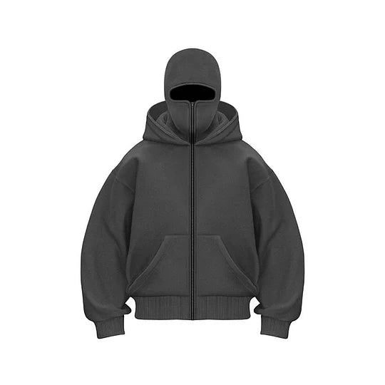 MAYO | Bluza Trendy cu Glugă Dublă
