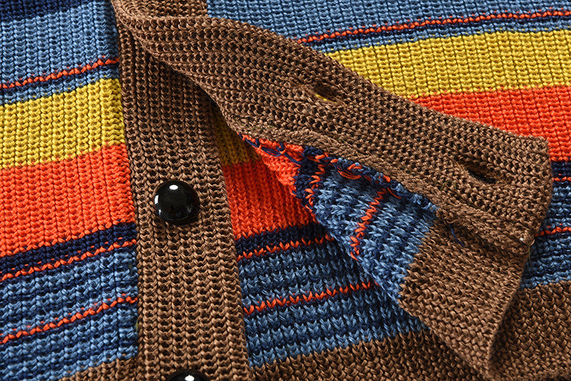 Laluna® | Pulover Colorat Tricotat