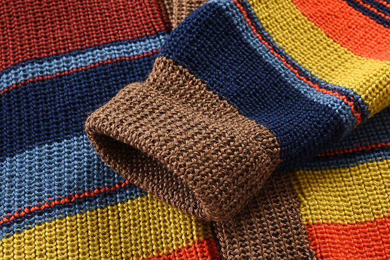 Laluna® | Pulover Colorat Tricotat