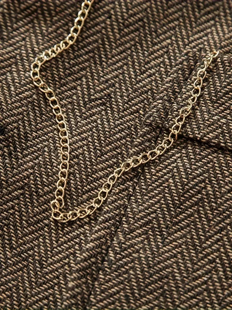 Gradasso™ | Vestă Premium din Tweed de Înaltă Calitate