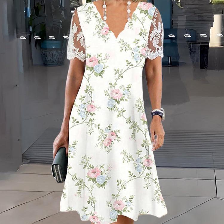 Diana | Rochie Mini cu Guler în V
