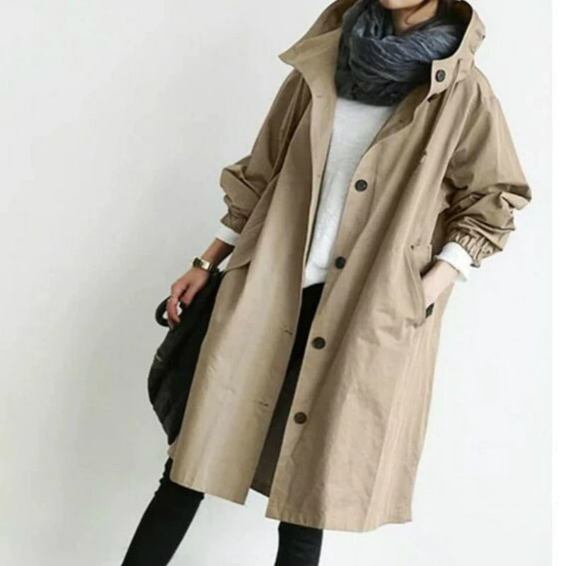 Mandy | Trenchcoat Elegant și Impermeabil