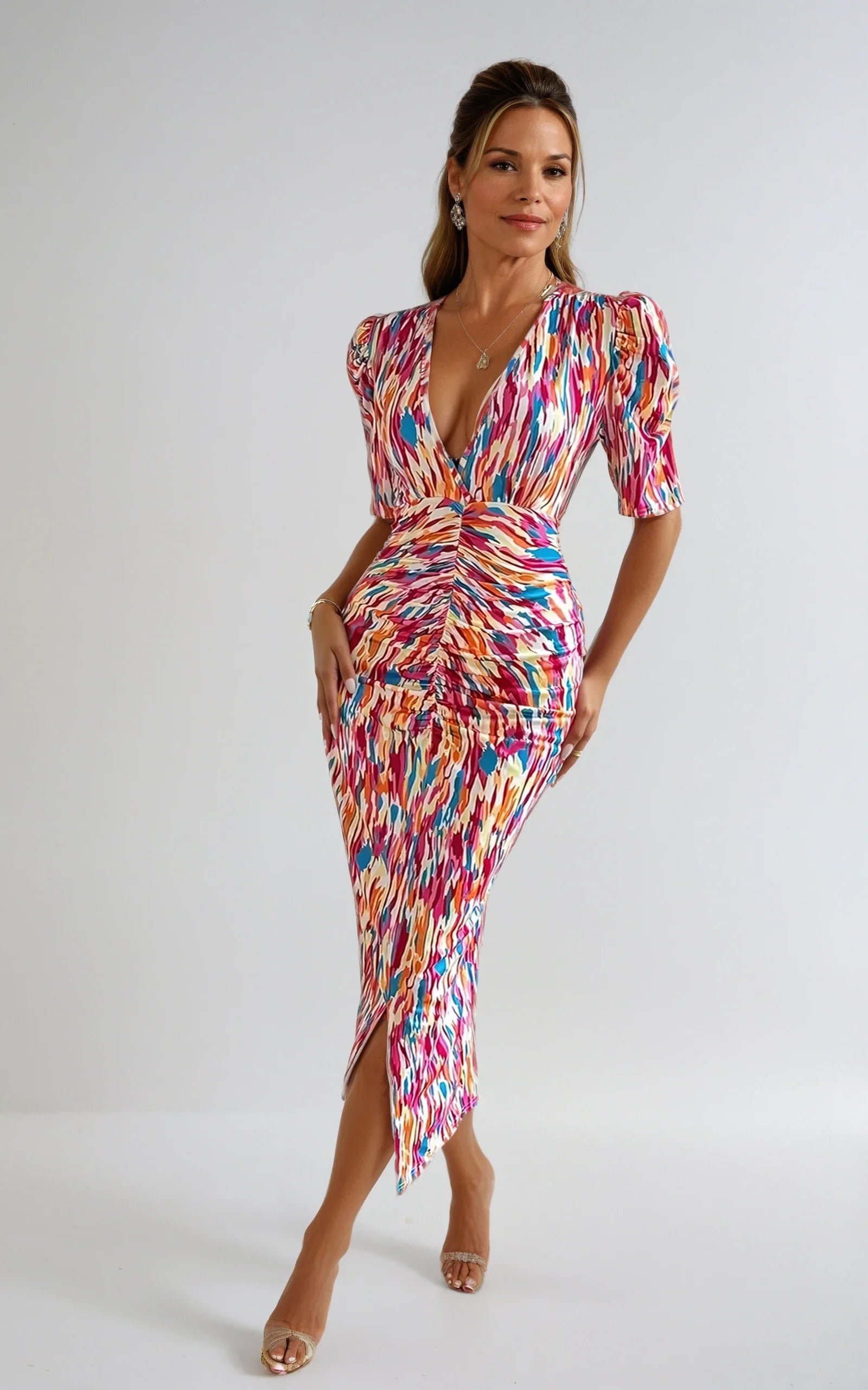 Moja™ - Rochie de vară înflorită