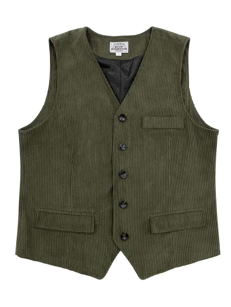 Verney™ | Vestă Elegantă din Catifea