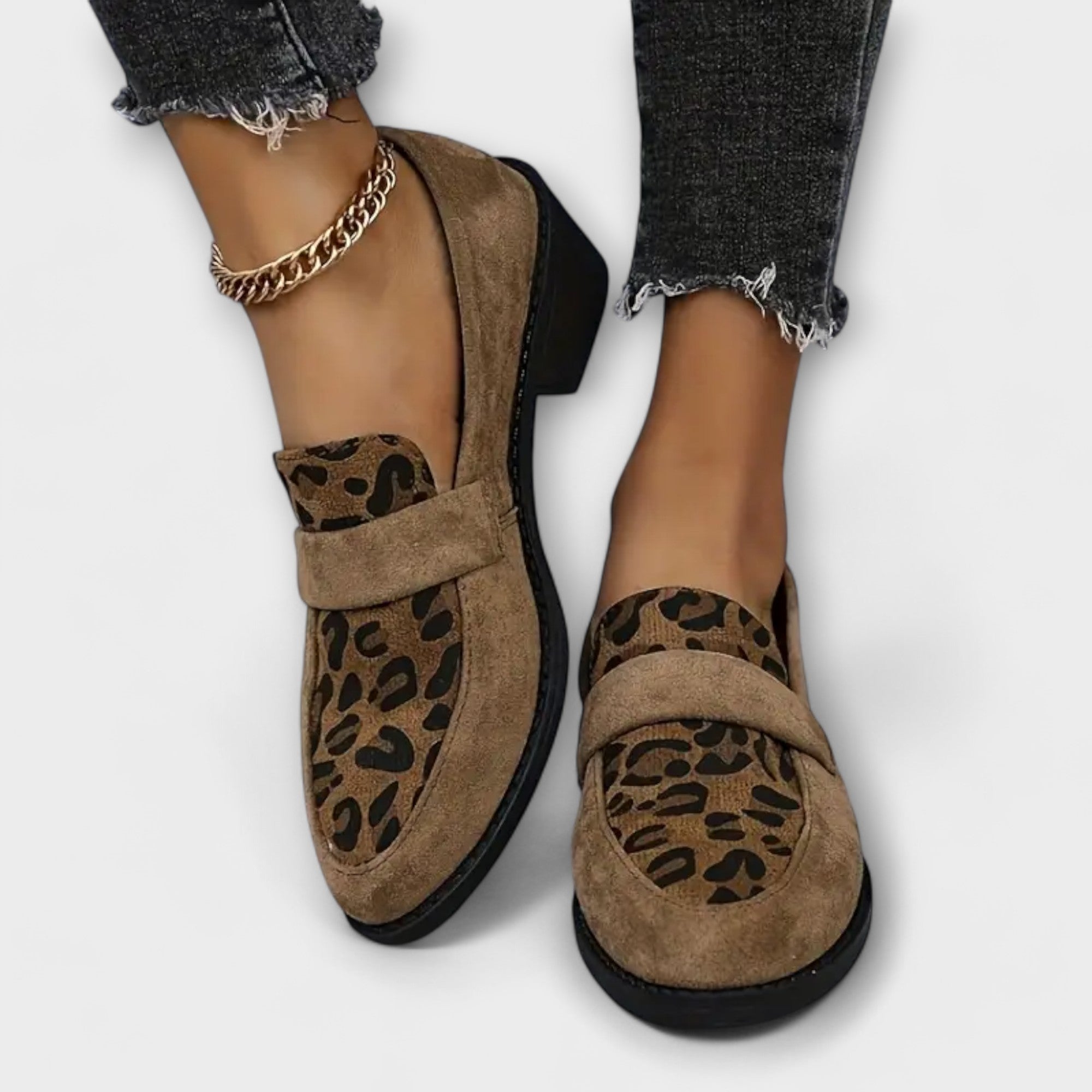 Karla | Pantofi Eleganți pentru Femei cu Model Leopard