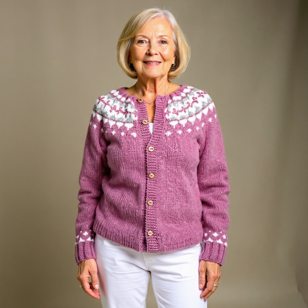 Maya | Vintage Islandez Cardigan