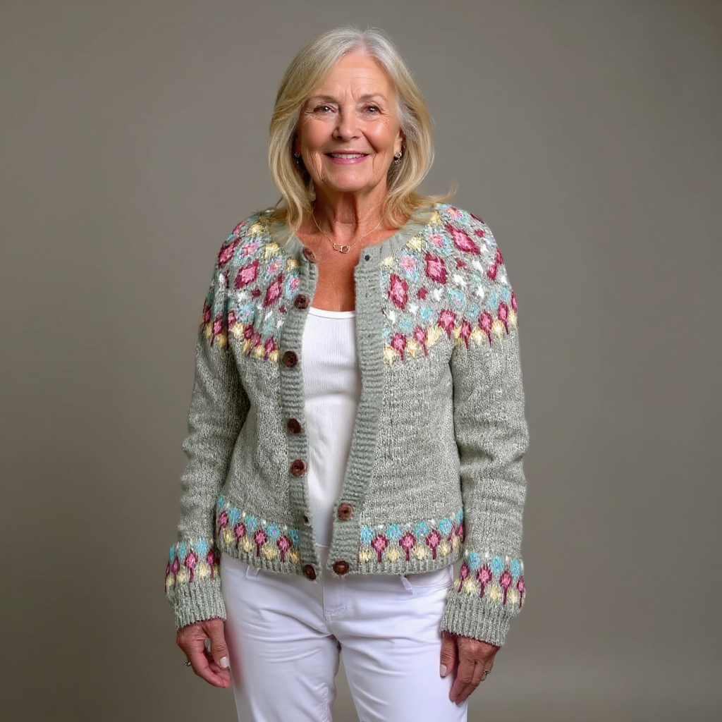 Madeline | Vintage Islandez Cardigan