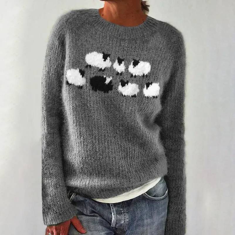 Oliviane - Pulover Vintage Comfort