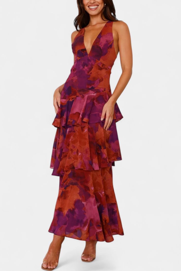 Domenica | Rochie Elegantă cu Volane
