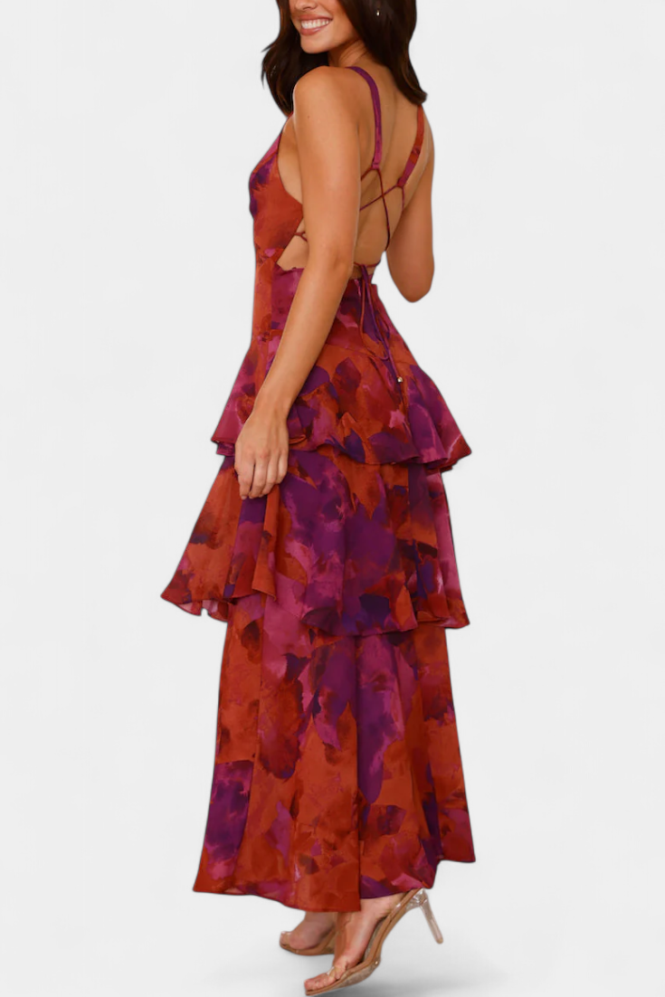 Domenica | Rochie Elegantă cu Volane