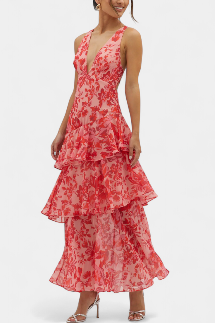 Domenica | Rochie Elegantă cu Volane