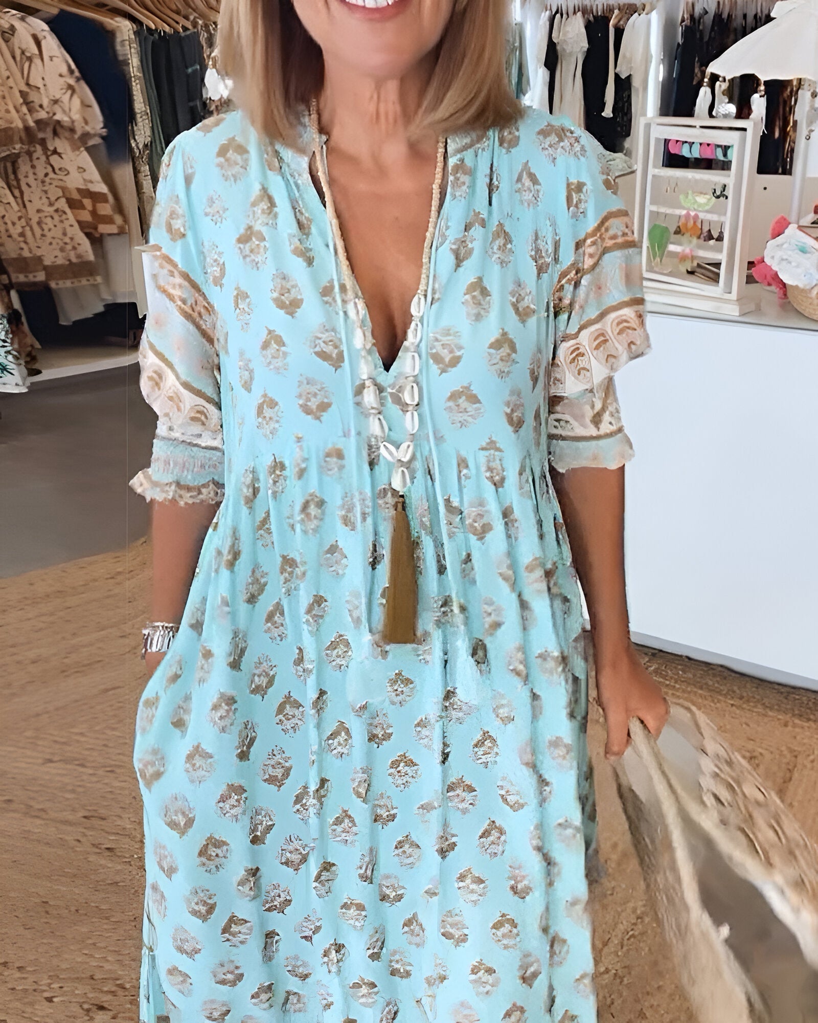 Rochie Strălucitoare de Vară