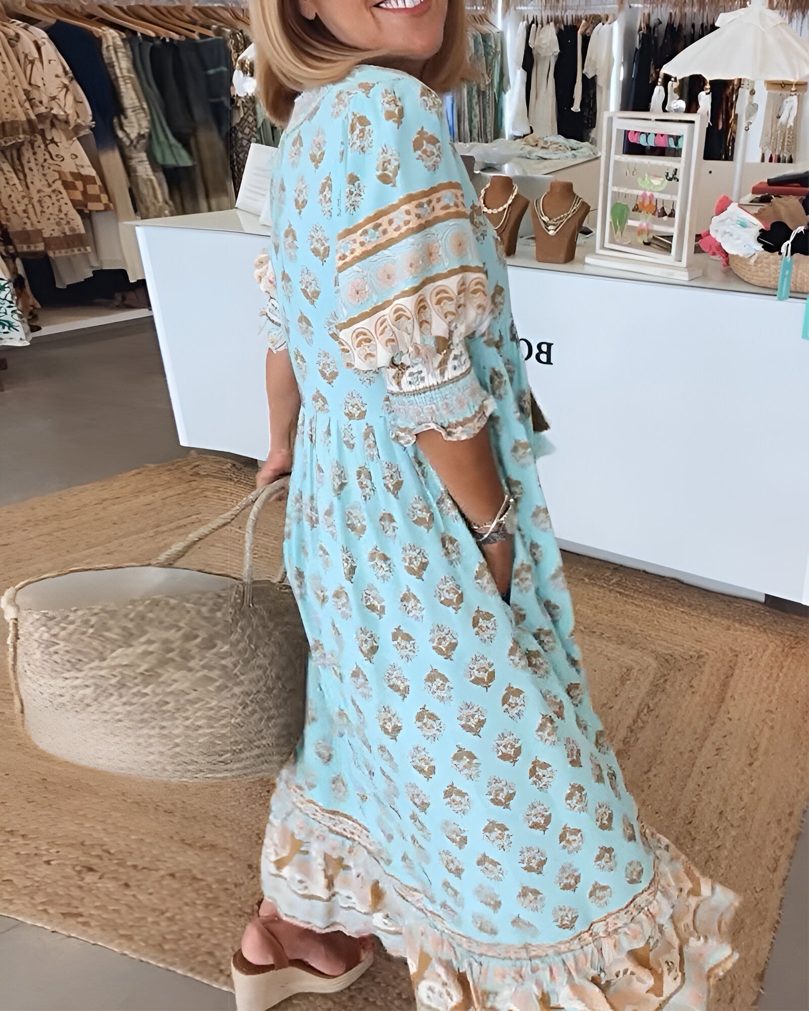 Rochie Strălucitoare de Vară