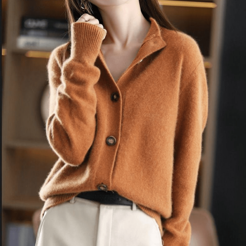 Annie™ | Vest Tricotat din Kashmir