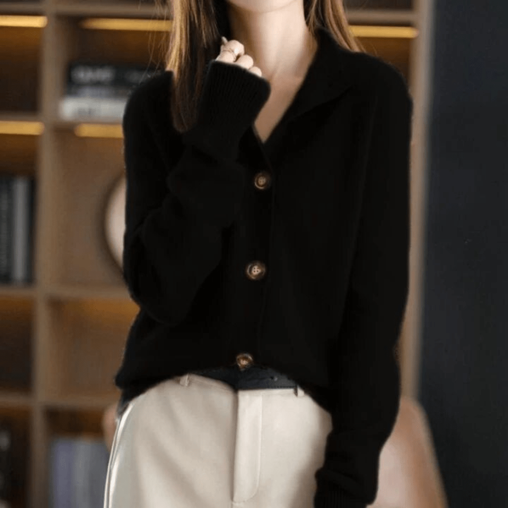 Annie™ | Vesta din lână și cashmere